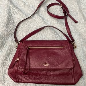 Kate Spade Cobble Hill Handbag in Mulled Wine